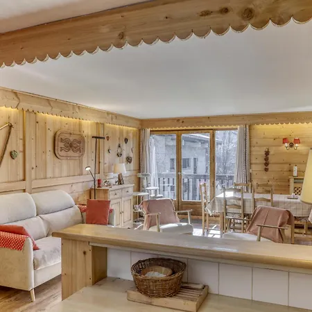 Apartament A Megeve, 3 Chambres, Proche Centre, Piscine, Tennis, Cheminee, Parking, Classe 3 Etoiles - Fr-1-453-139 Megève